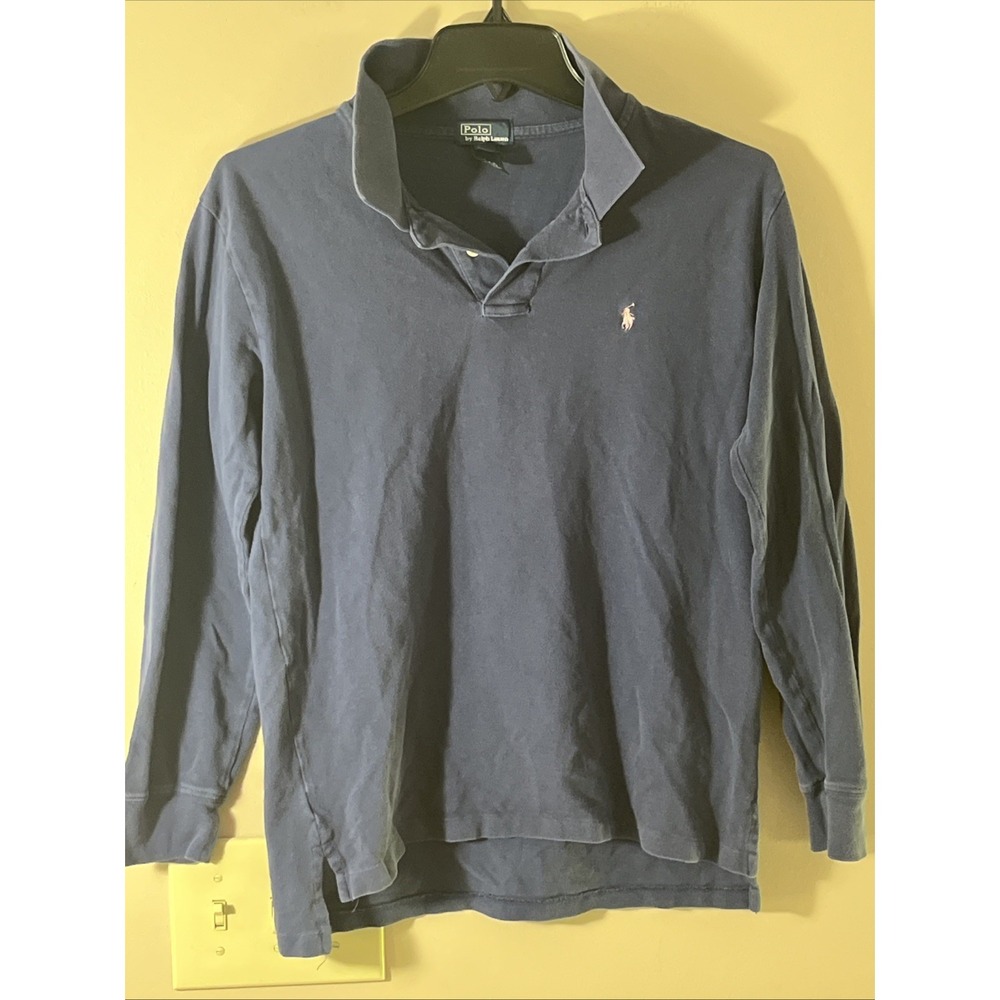 Polo Ralph Lauren Long Sleeve‎ Polo Shirt Boys Size Large (16-18)